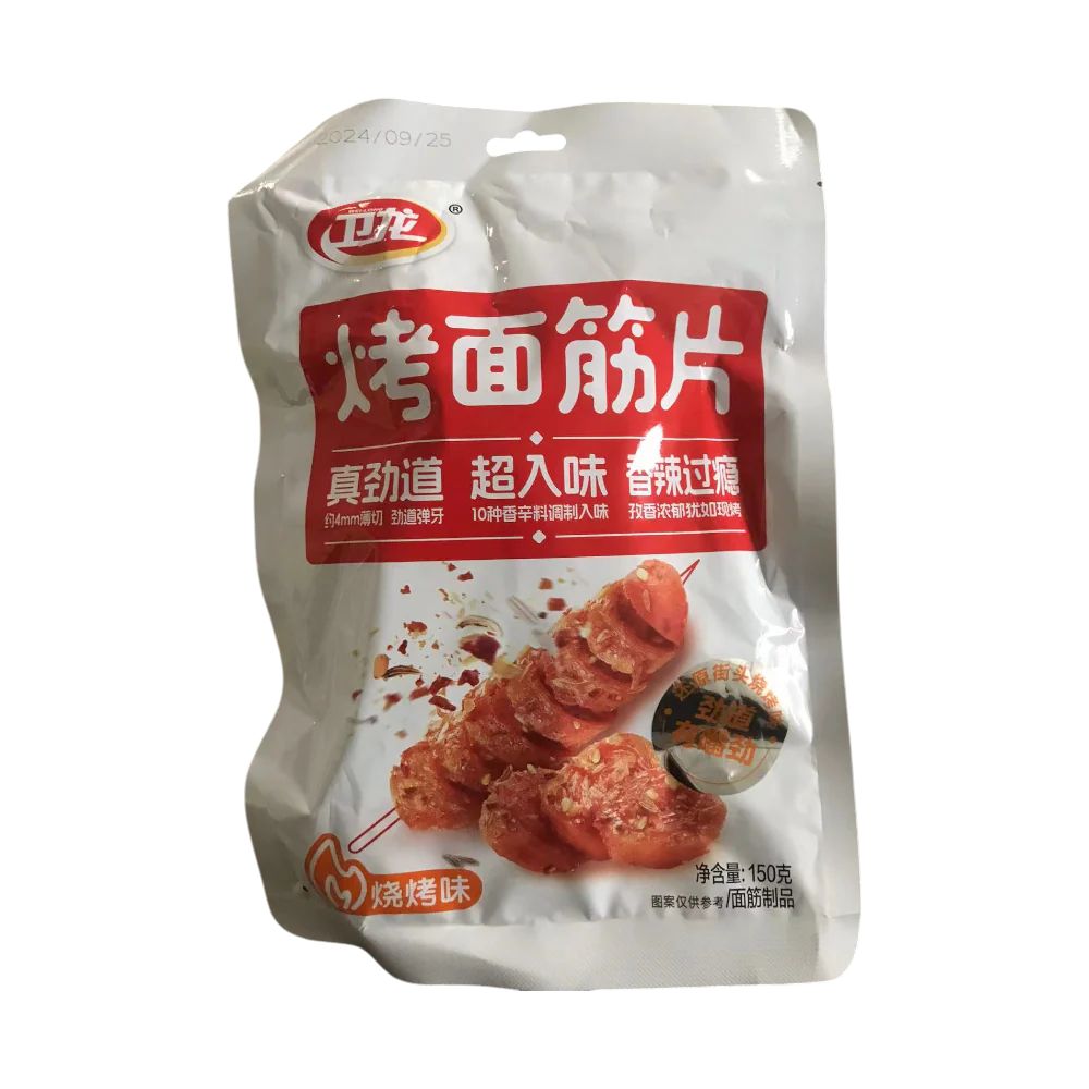 WEILONG BBQ Gluten Strips 150g