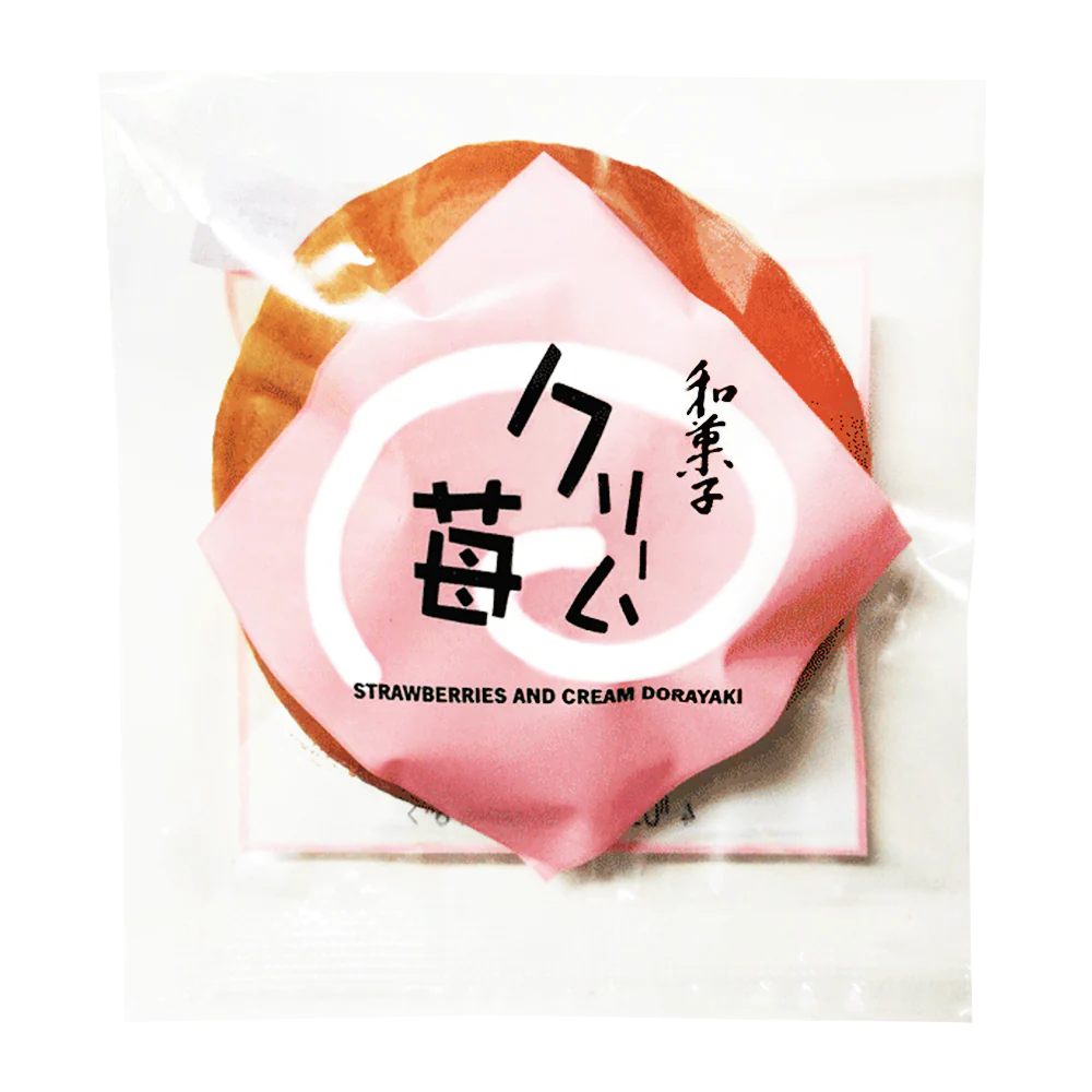WGS Strawberry Dorayaki 75g (Frozen)