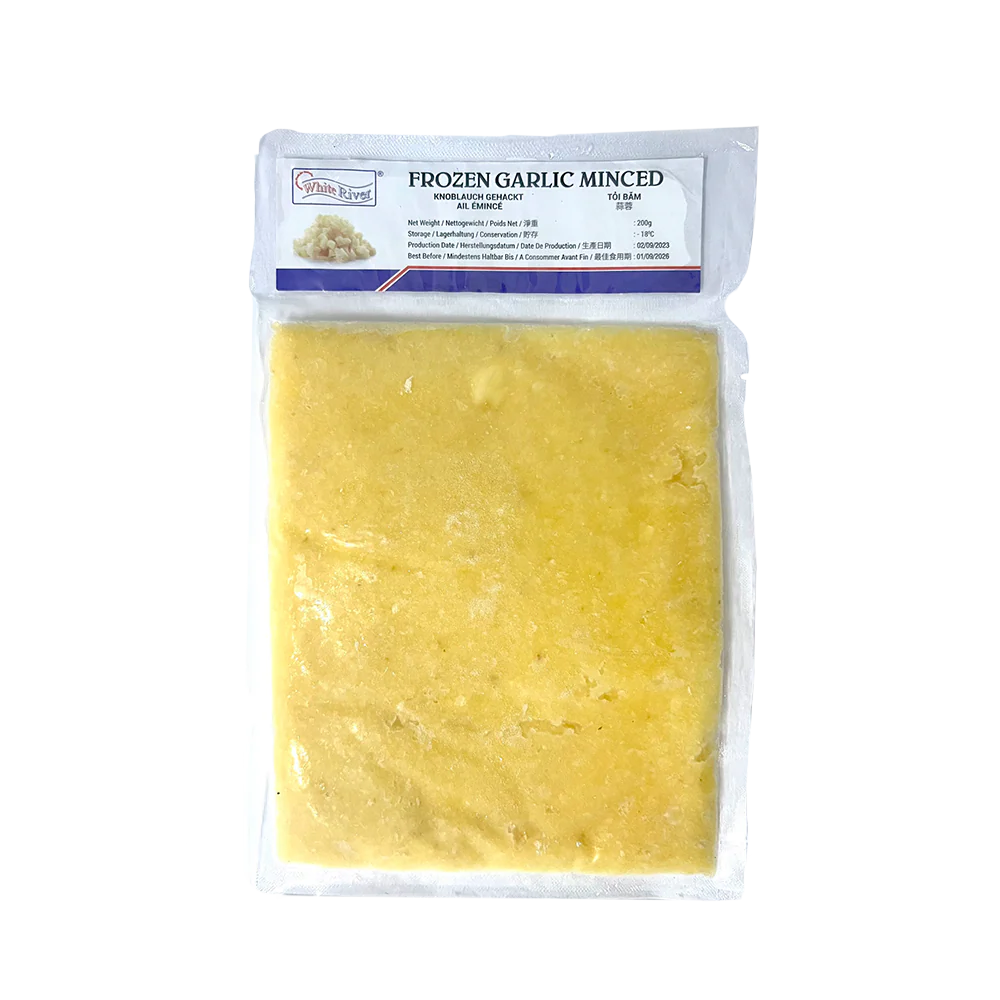White River Frozen Garlic Minced 200G (Frozen)