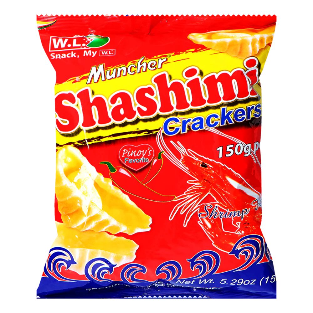 WL Muncher Shashimi Crackers 150G