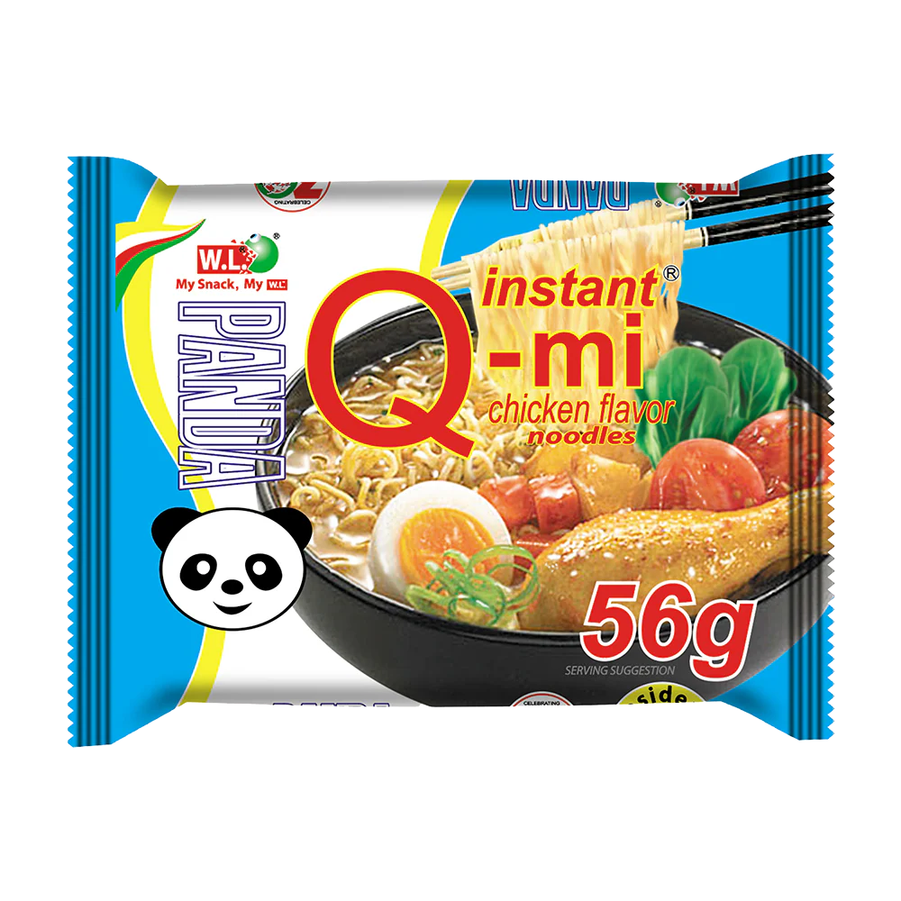 WL Panda Q-Mi Instant Noodles Chicken 56G