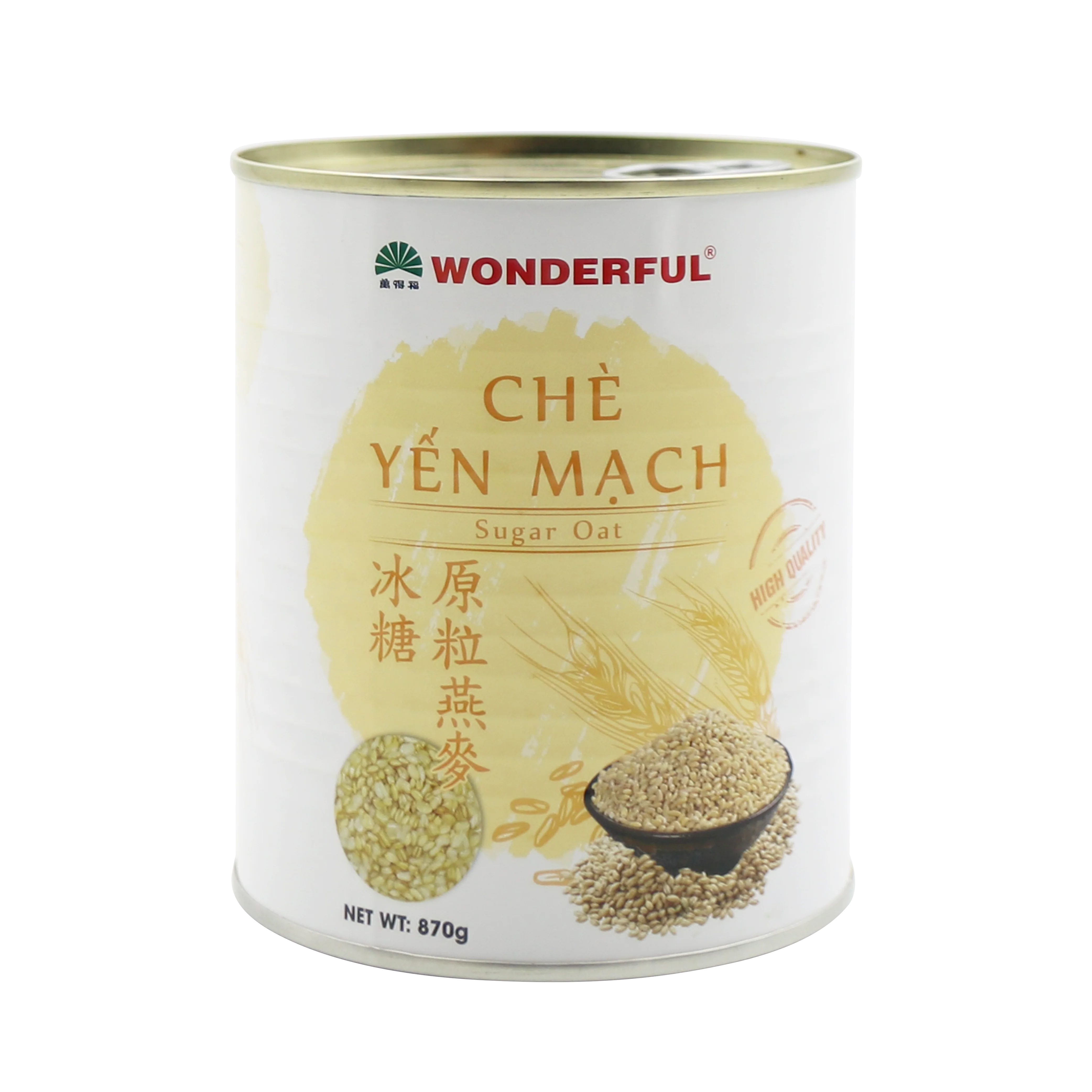 Wonderful Foods Sugar Oat 870g
