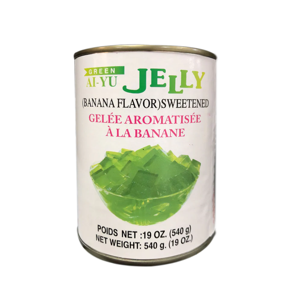 Wu Chung Green Ai-Yu Jelly Sweetened Banana Flavor 540g