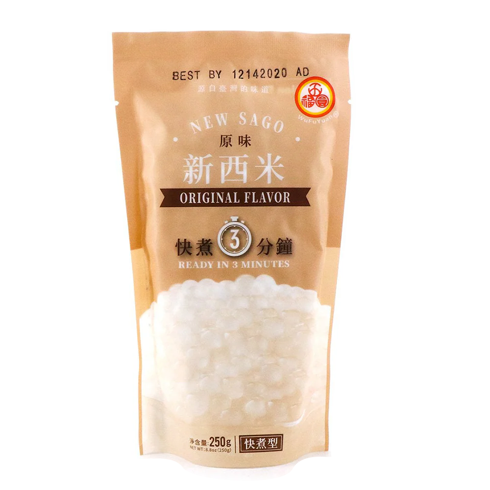 WU FU YUAN New Sago - Original Flavour 250g