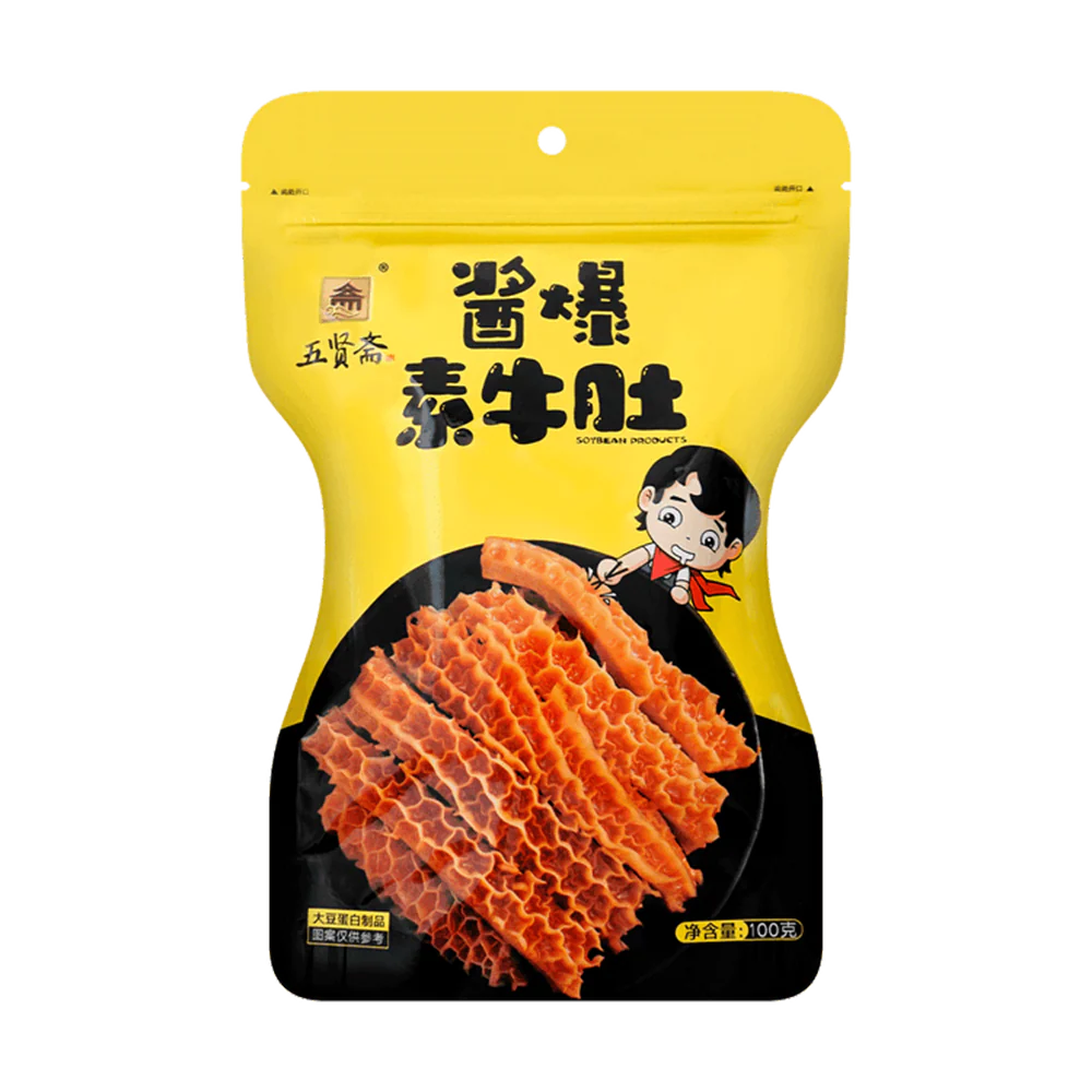 WUXIANZHAI Vegetarian Tripe - Braised 100g