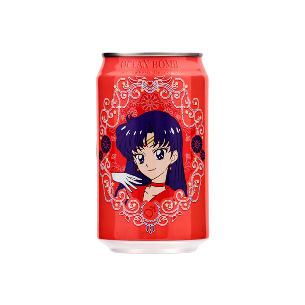 Y.H.B Ocean Bomb & Sailor Moon Strawberry 330ml