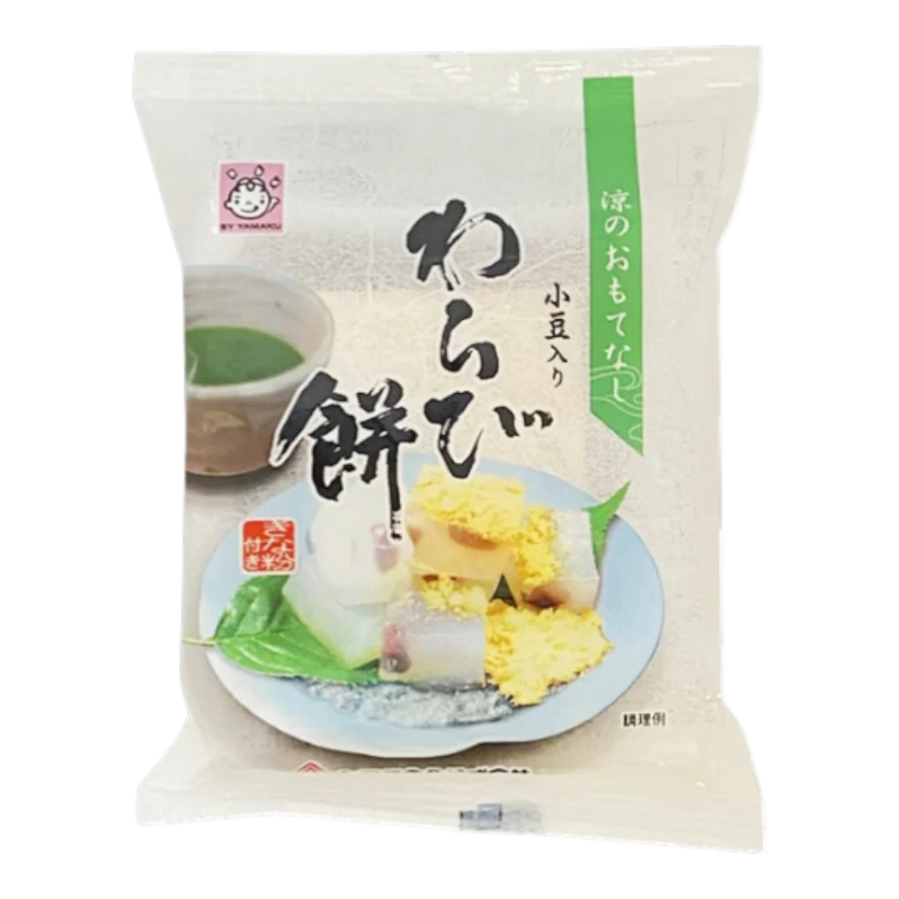 YAMAKU Warabi Mochi With Red Beans 100g
