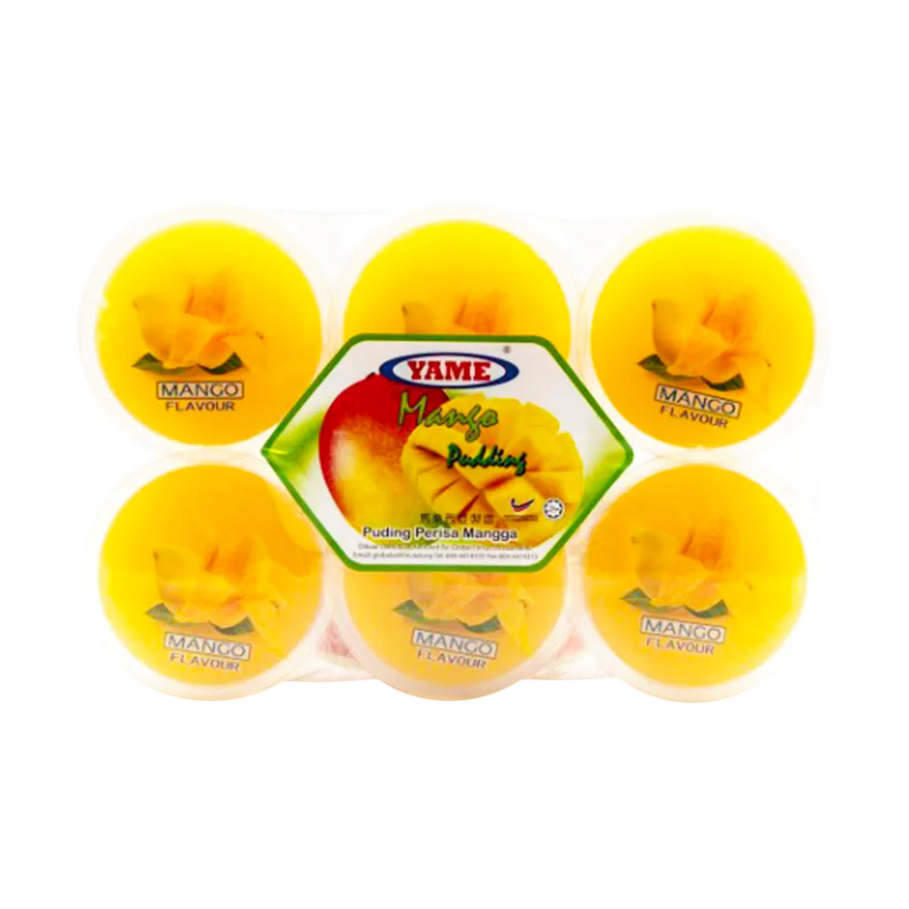 YAME Pudding Nata De Coco Mango Flavour (6pcs) 480g