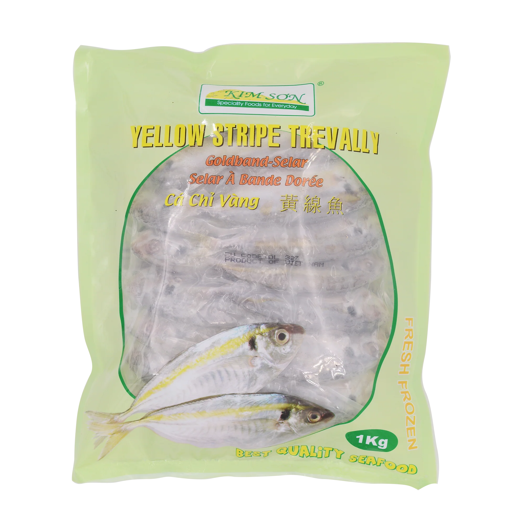 Kim Son Yellow Stripe Trevally 1kg (Frozen)
