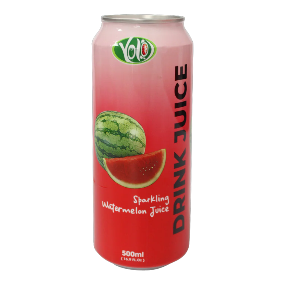 Yolo Sparkling Watermelon Juice 500ml