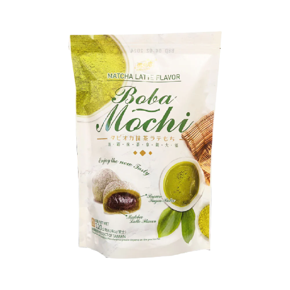 YUKI & LOVE Boba Mochi - Sea Salt Coffee Flavour 120g