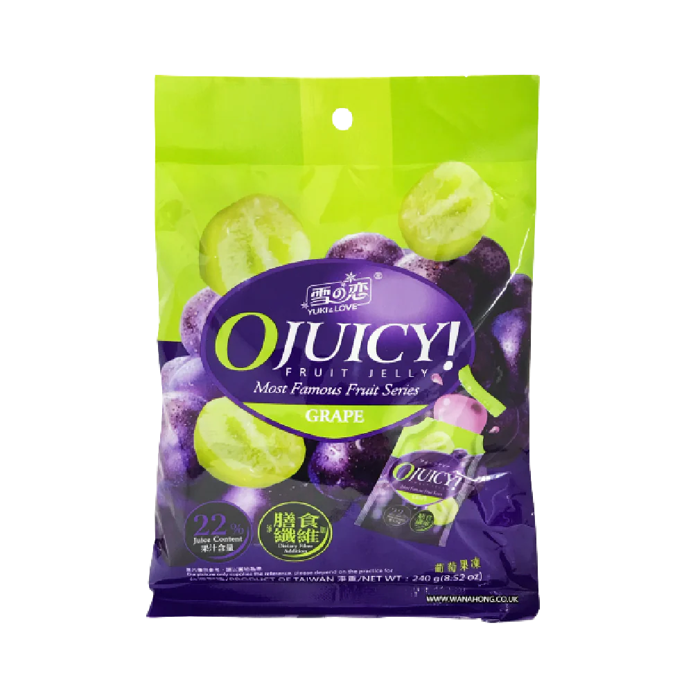 YUKI & LOVE - OJUICY! - Grape Jelly 240g