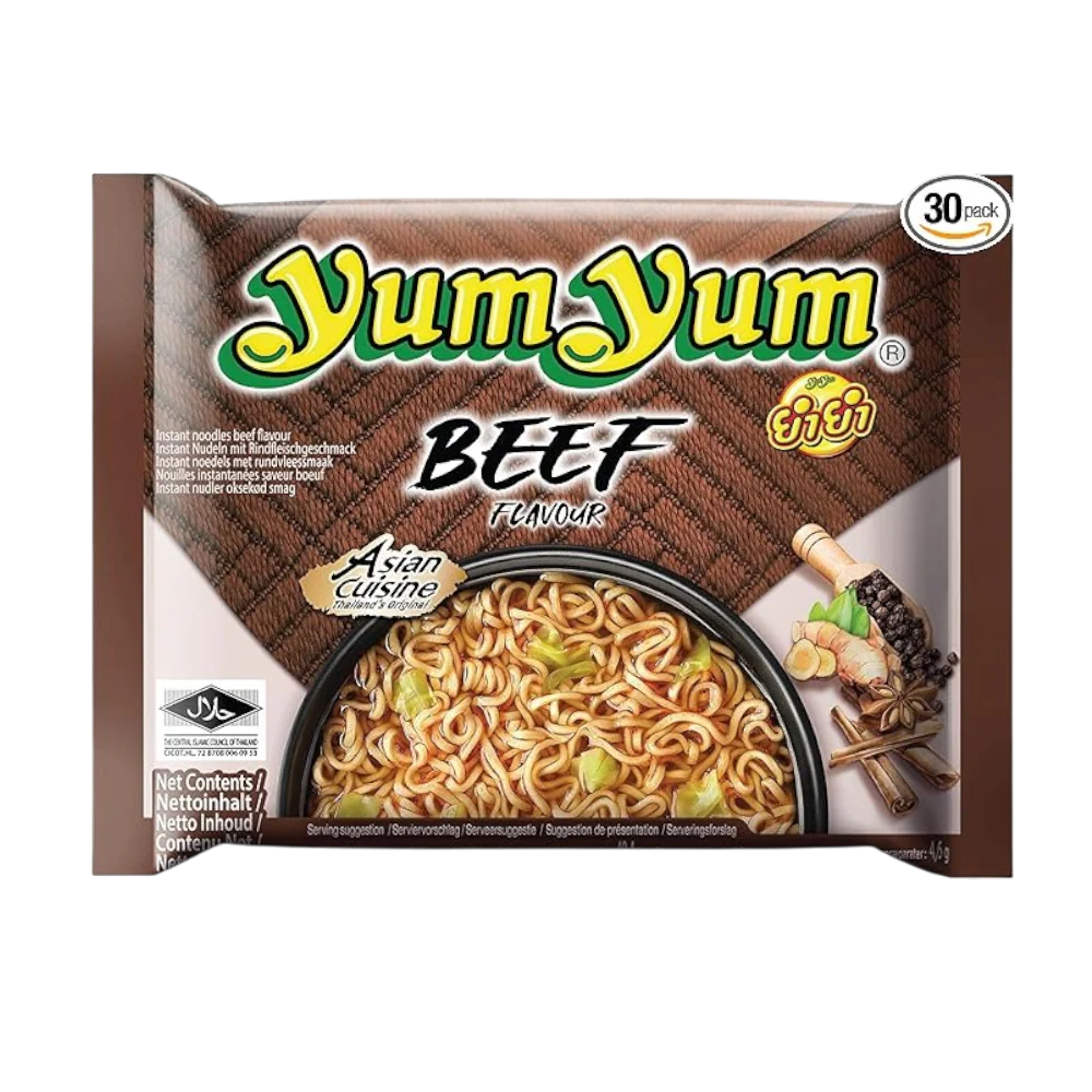 YUM YUM Beef Flavour Noodles 60g