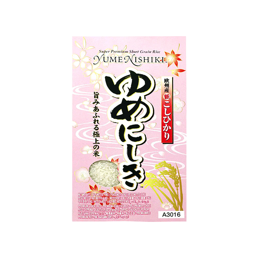 YUME NISHIKI Short Grain Rice 1kg