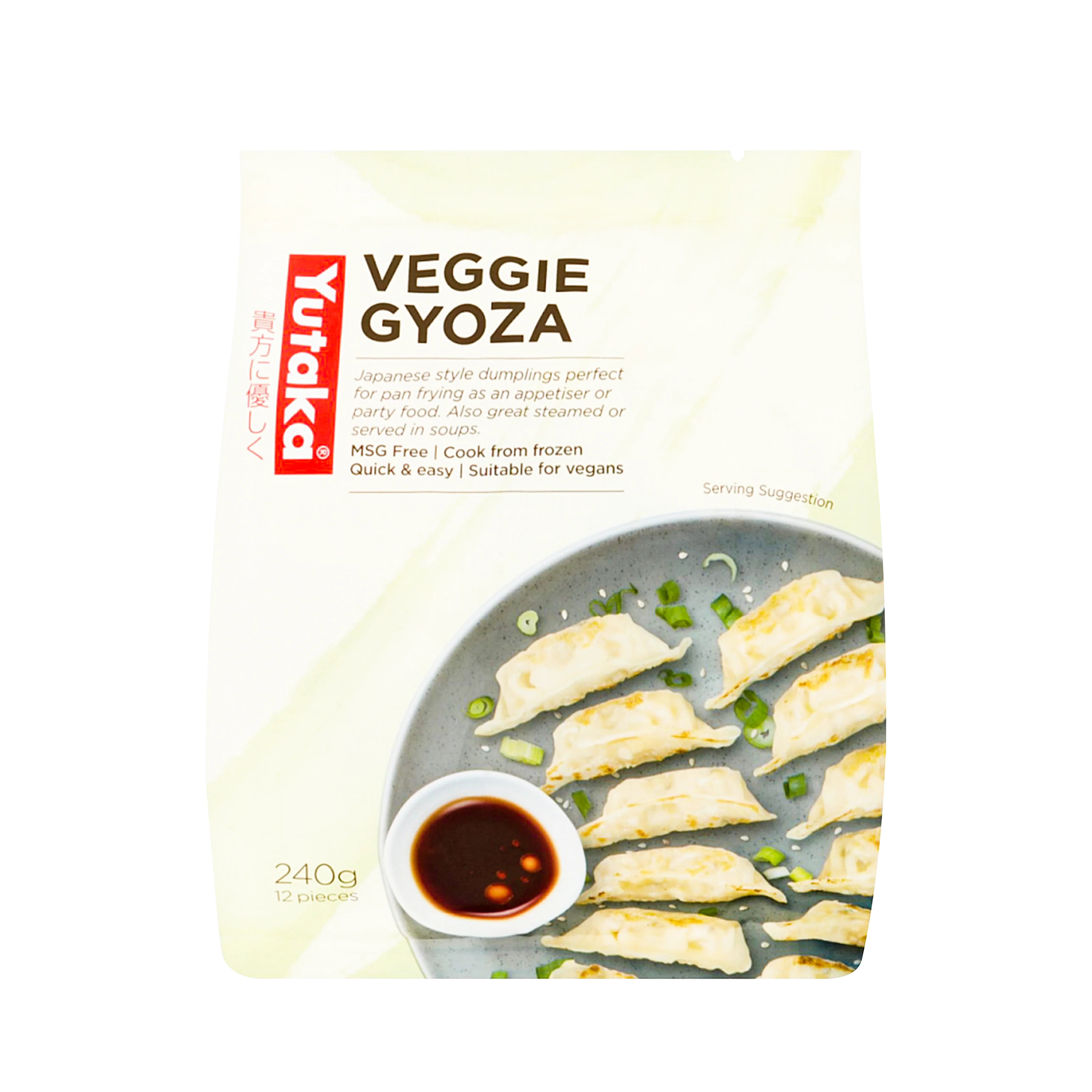 Yutaka 12 Vegetable Gyoza Dumpling 240g (Frozen)