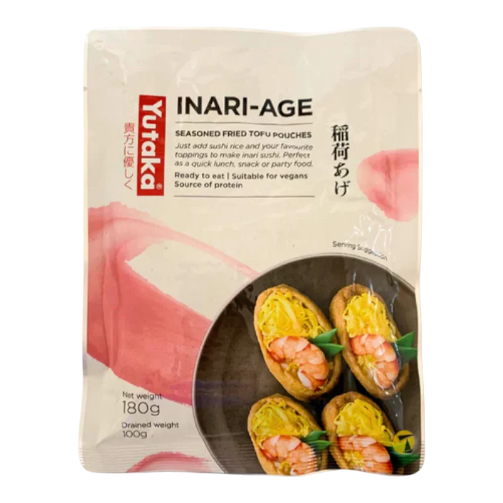 Yutaka Inari Sushi Pocket - Seasoned Soybean Curd 180g