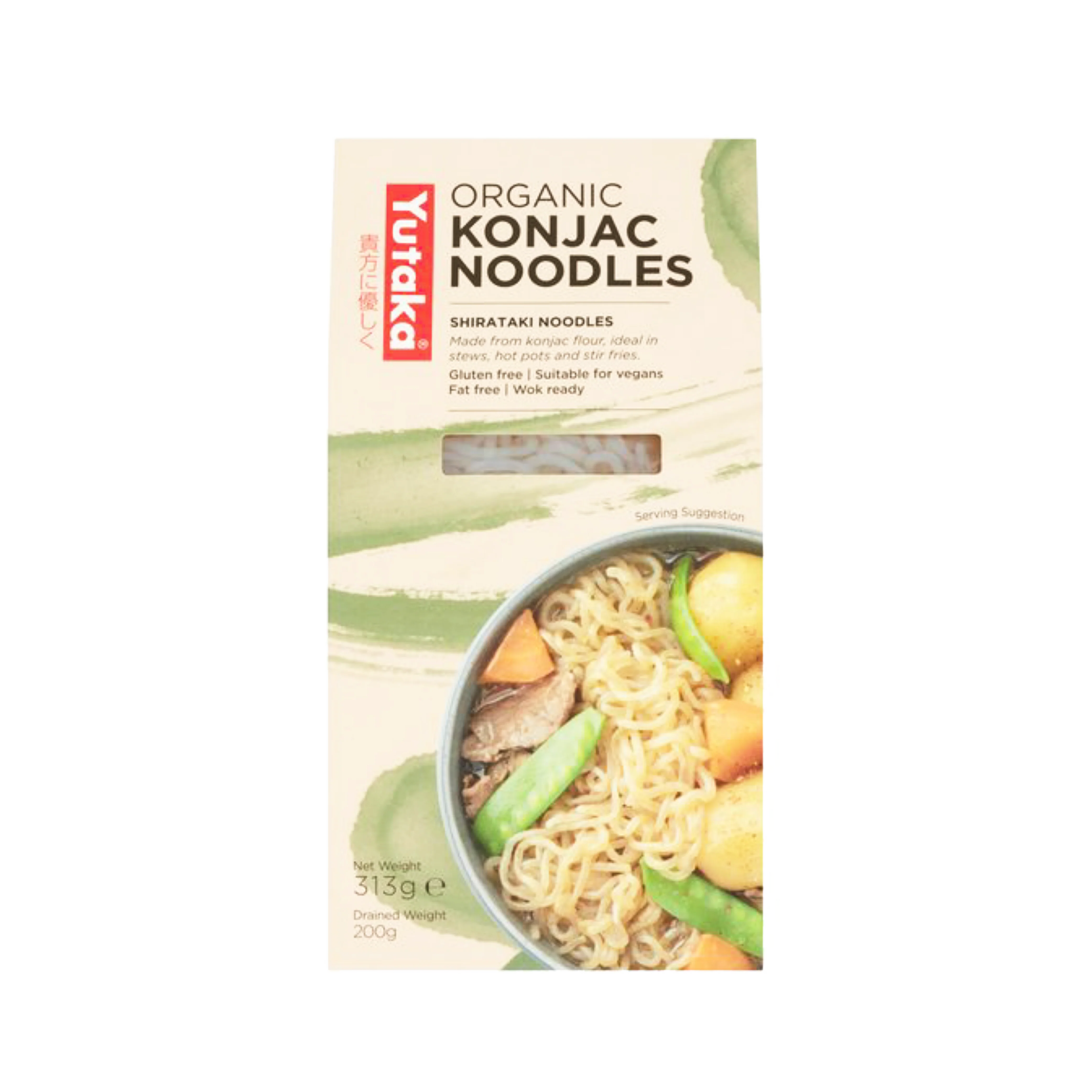 YUTAKA Organic White Konjac Noodles 200g