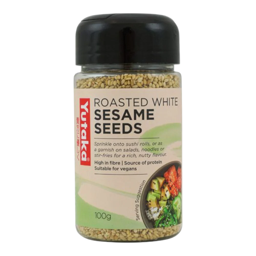 Yutaka White Roasted Sesame Seeds 100g
