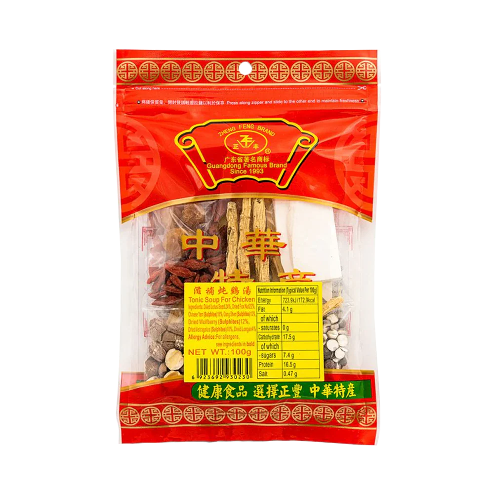 ZHENG FENG Tonic Soup for Chicken 100g